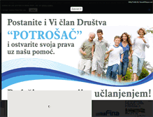 Tablet Screenshot of potrosac.hr